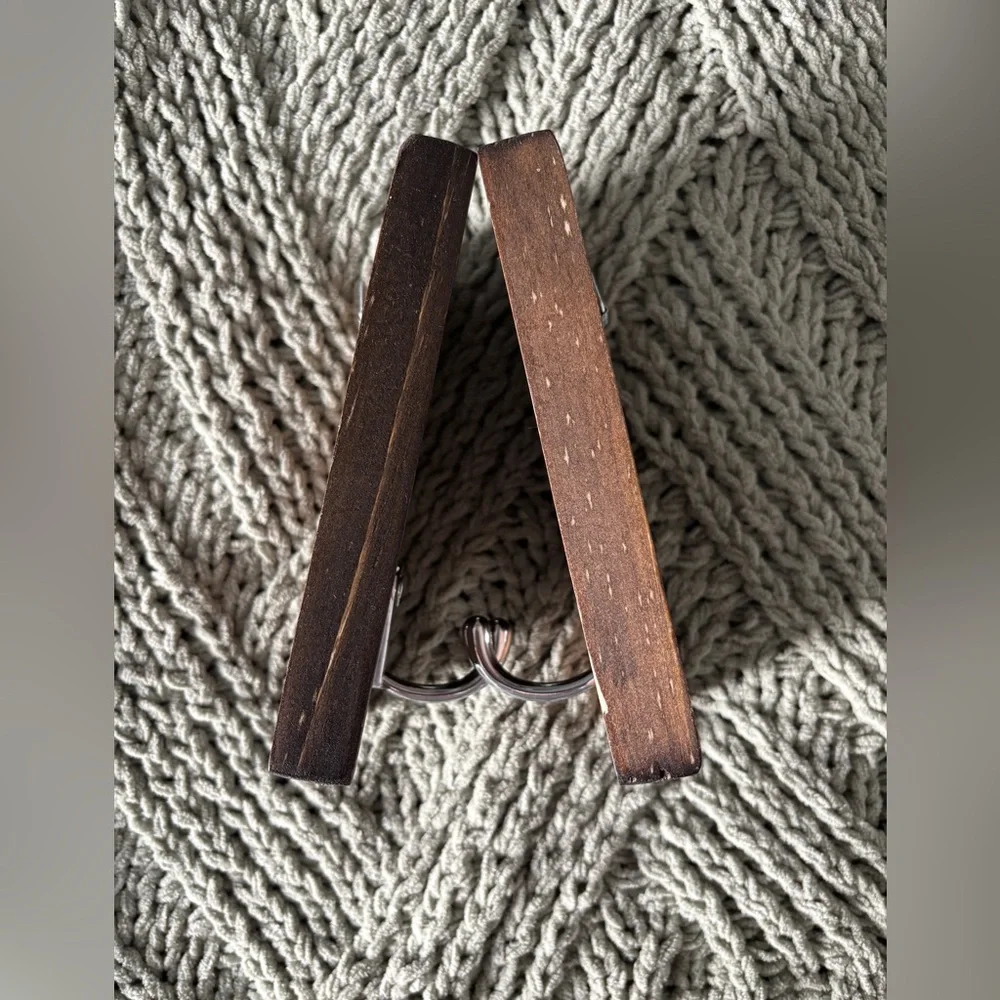 Handmade Wooden Mr and Mrs Wall Hooks